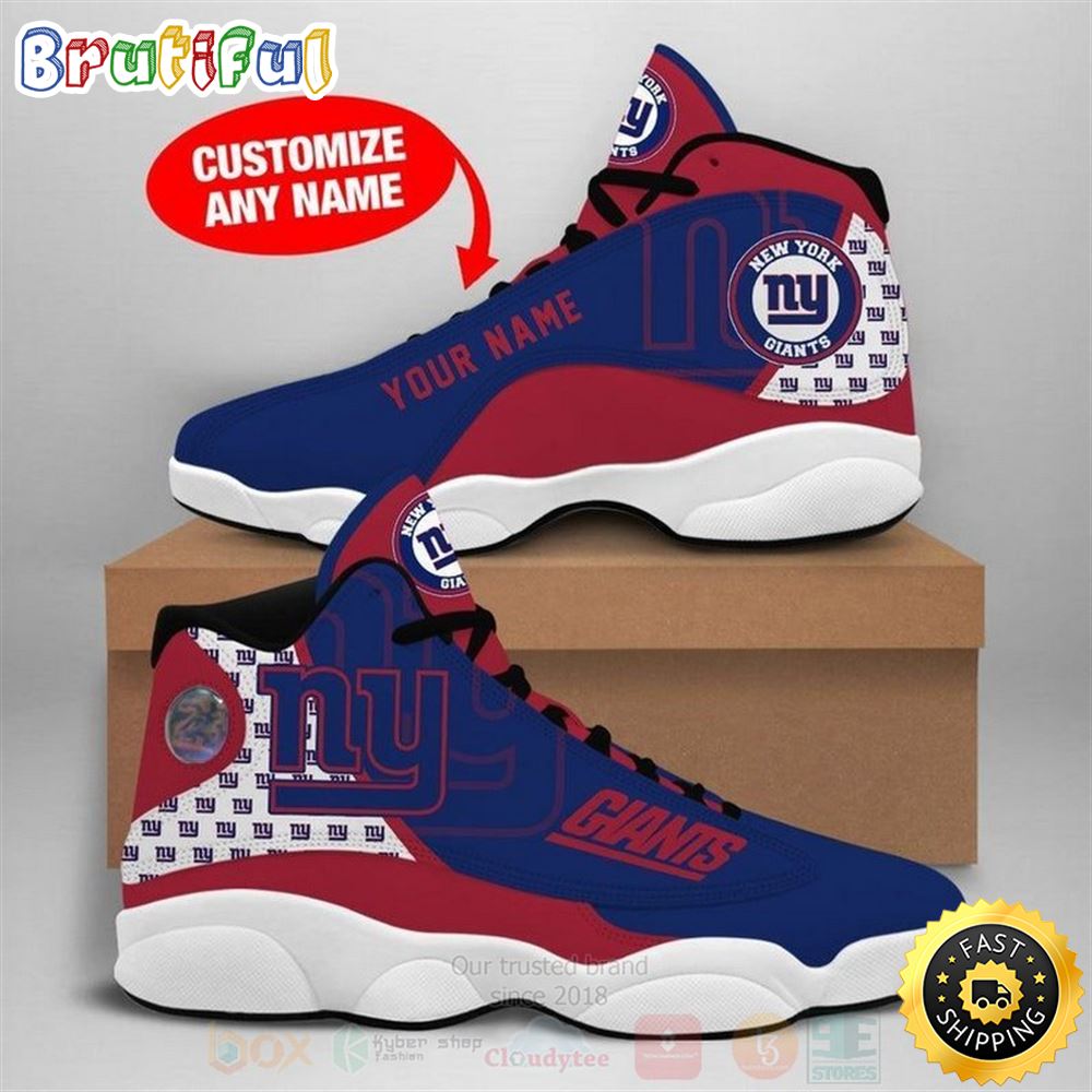 JWFancy New York Giants AJ13 Sneakers Shoes For Men And Women