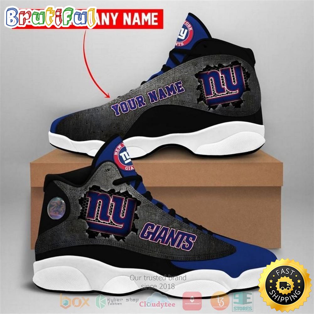 JWFancy New York Giants AJ13 Sneakers Shoes For Men And Women