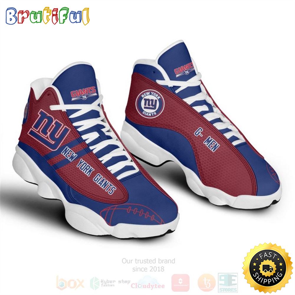 JWFancy New York Giants AJ13 Sneakers Shoes For Men And Women