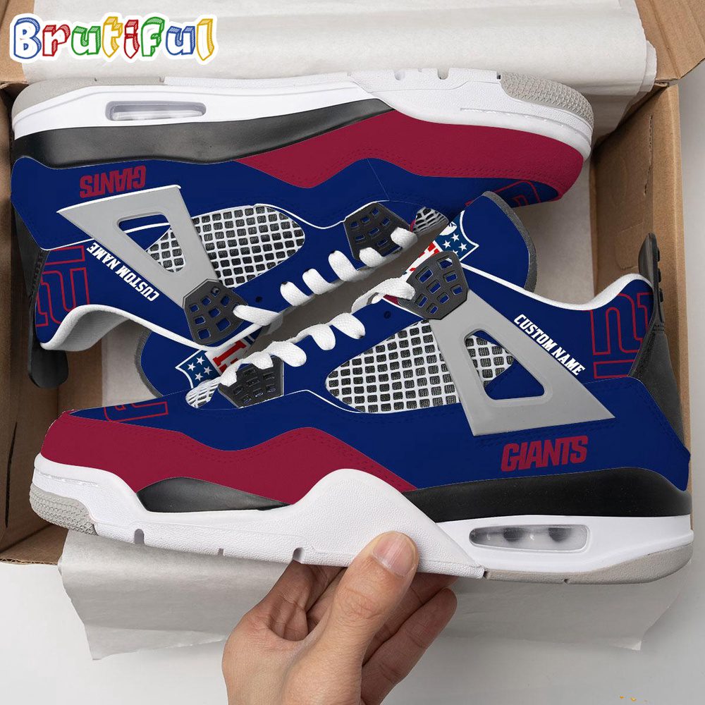 JWFancy New York Giants AJ4 Sneakers Shoes For Men And Women