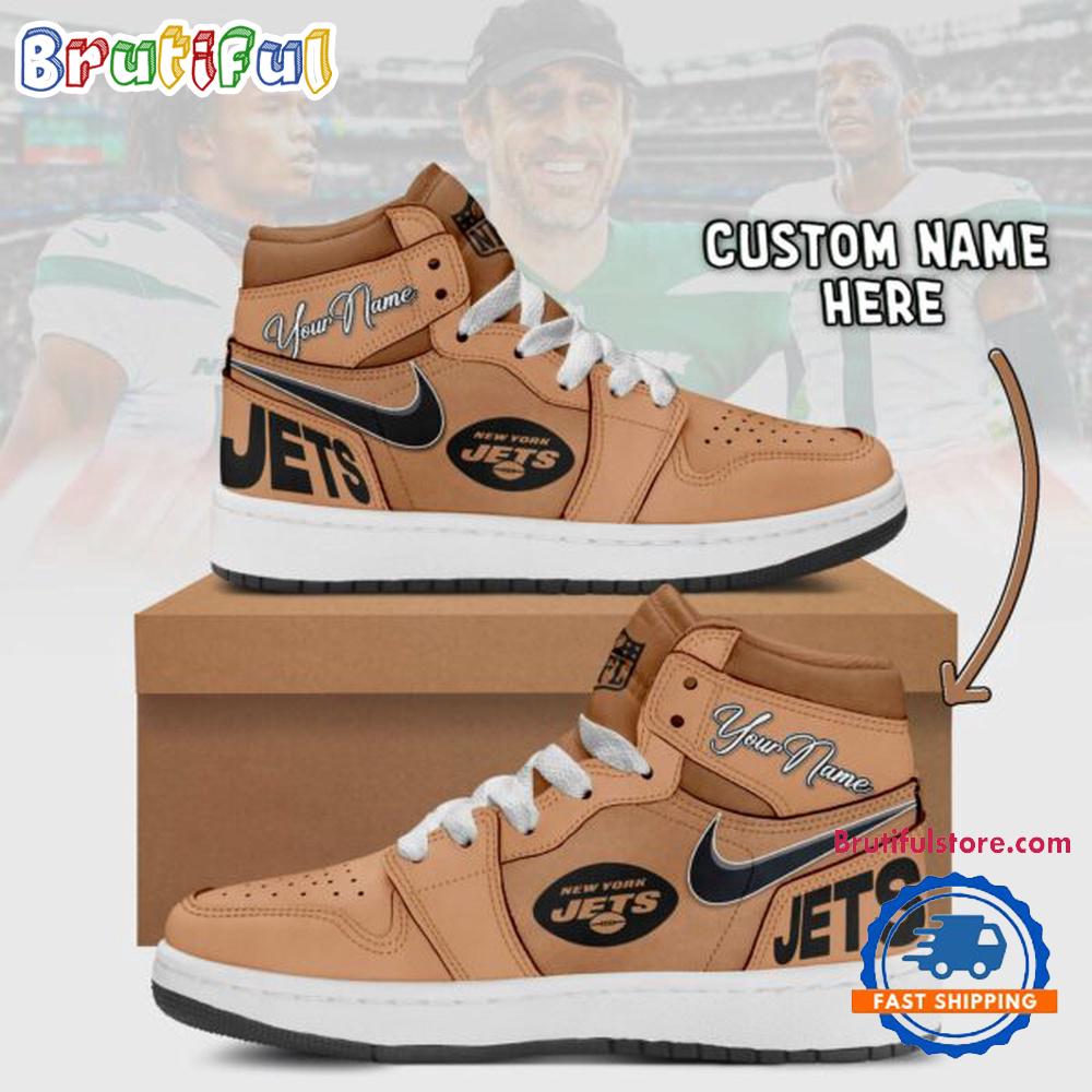 JWFancy New York Jets AJ1 High Sneakers Shoes For Men And Women