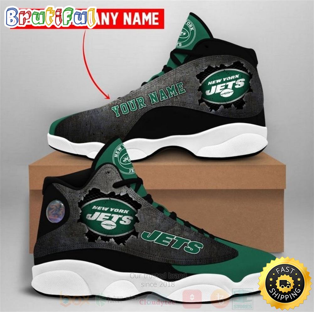 JWFancy New York Jets AJ13 Sneakers Shoes For Men And Women