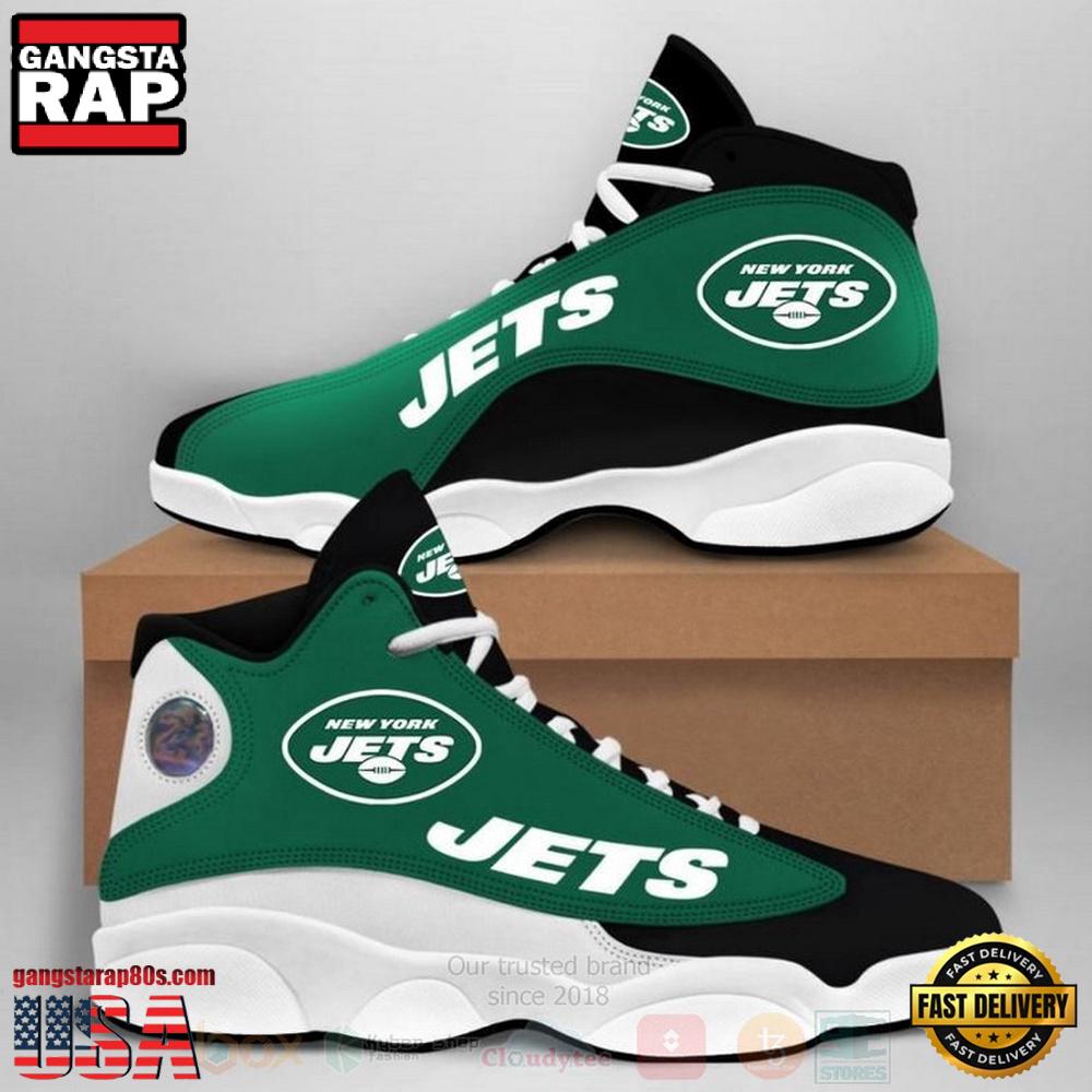 JWFancy New York Jets  AJ13 Sneakers Shoes For Men And Women