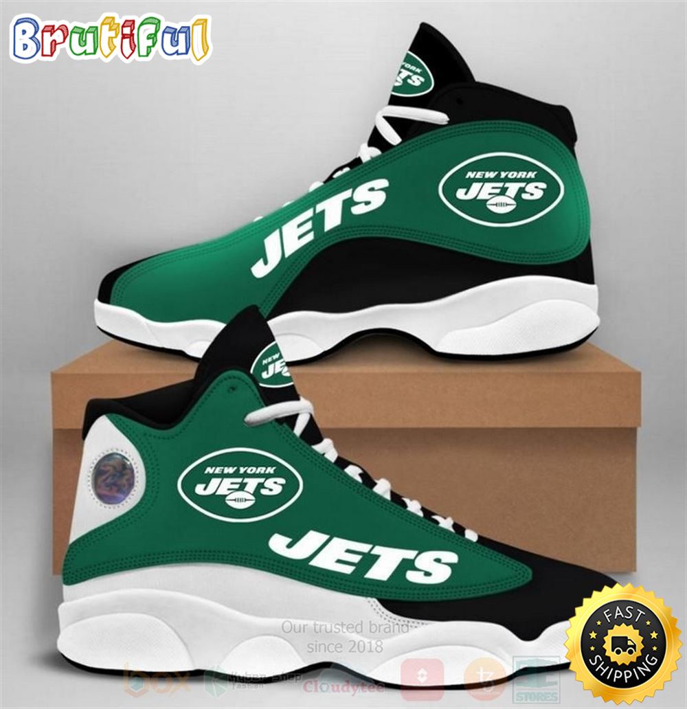JWFancy New York Jets AJ13 Sneakers Shoes For Men And Women