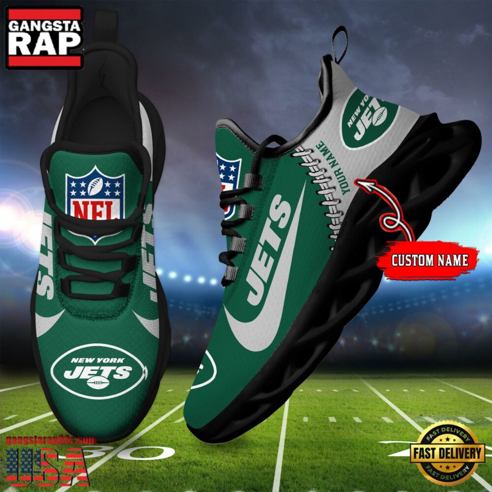 JWFancy New York Jets  Max Soul Shoes Sneakers For Men And Women