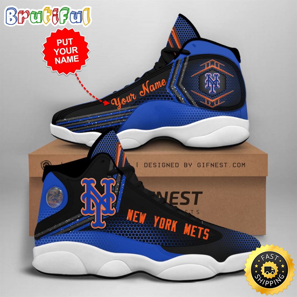 JWFancy New York Mets AJ13 Sneakers Shoes For Men And Women
