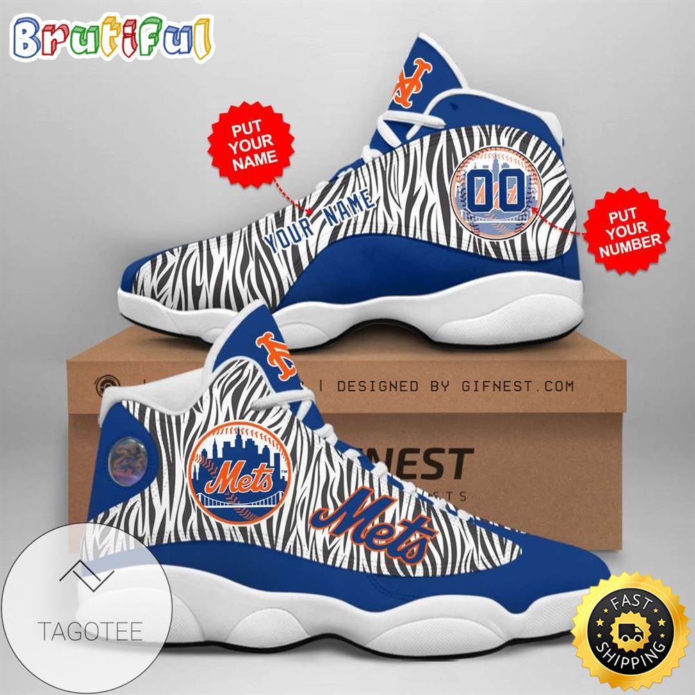 JWFancy New York Mets AJ13 Sneakers Shoes For Men And Women