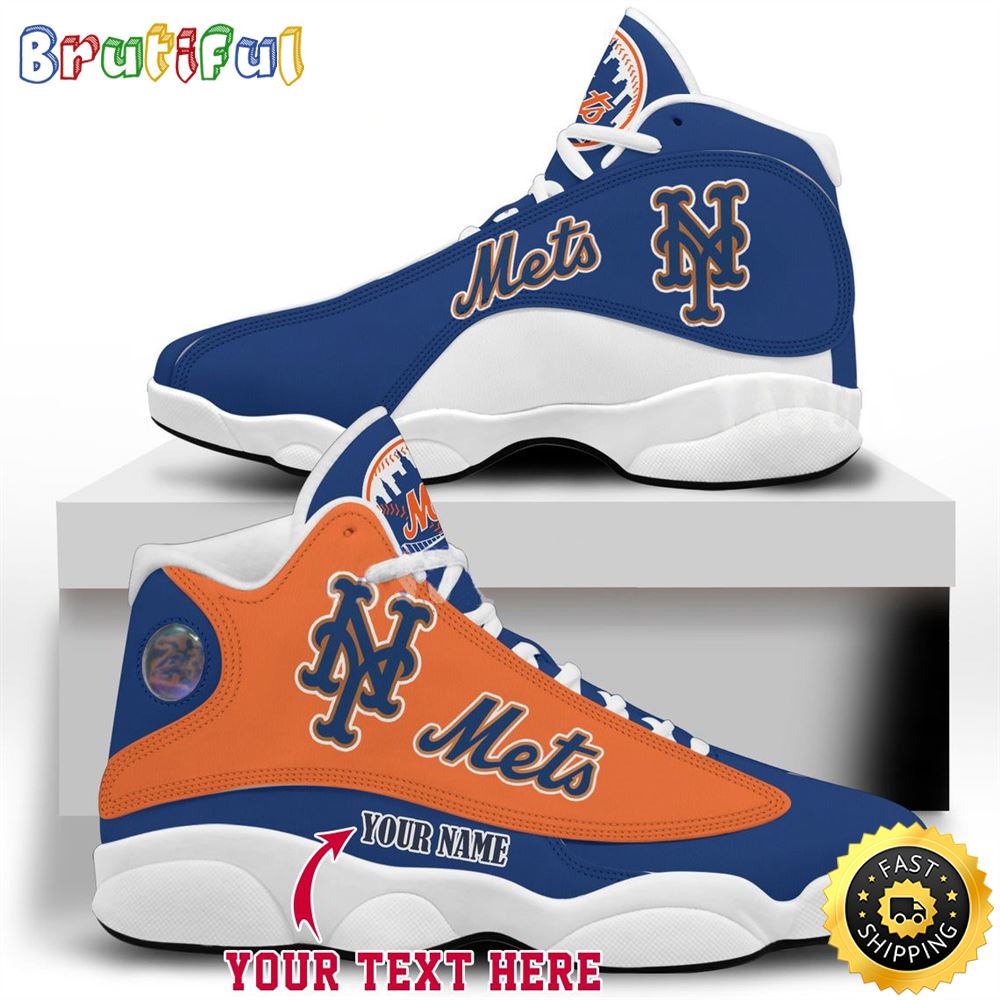 JWFancy New York Mets AJ13 Sneakers Shoes For Men And Women