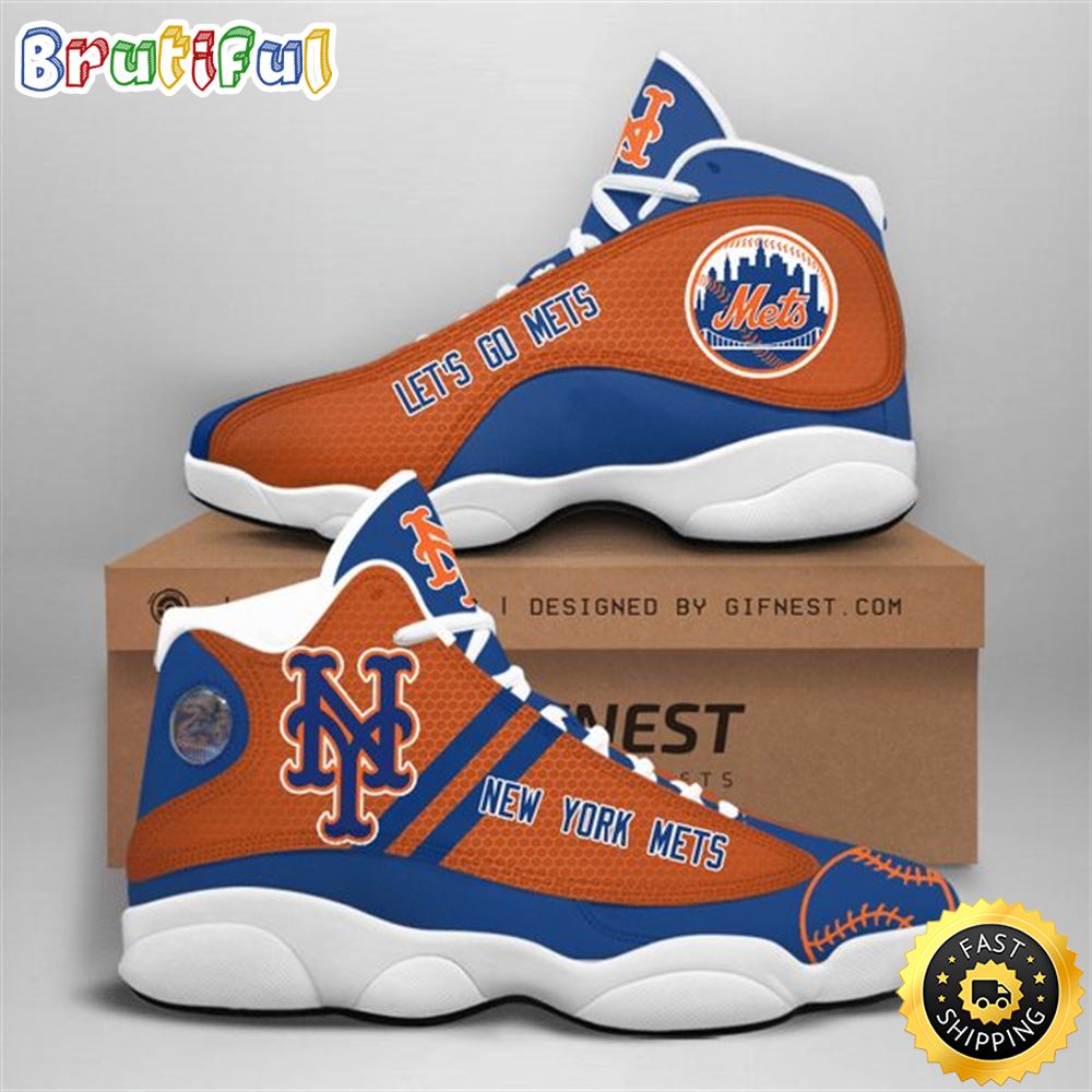 JWFancy New York Mets AJ13 Sneakers Shoes For Men And Women