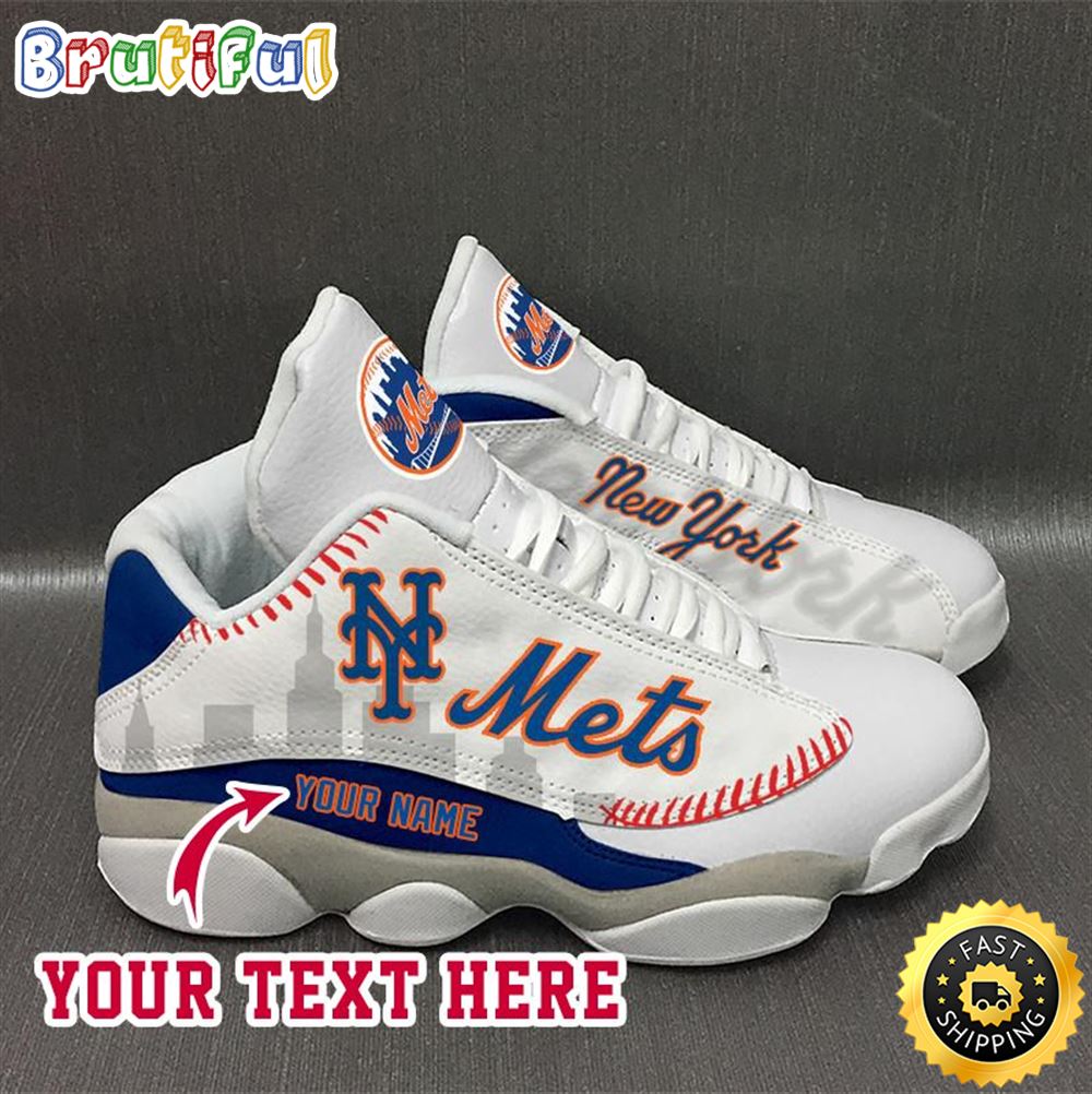 JWFancy New York Mets AJ13 Sneakers Shoes For Men And Women
