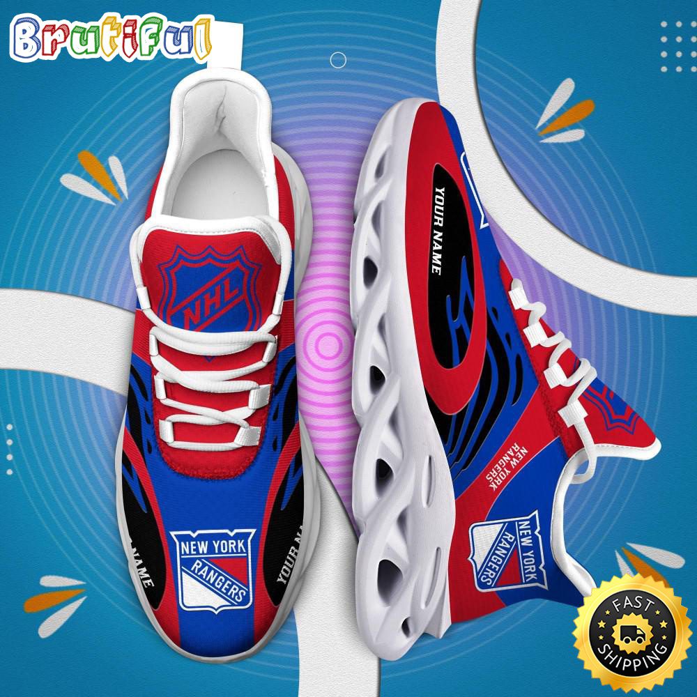 JWFancy New York Rangers Max Soul Shoes Sneakers For Men And Women