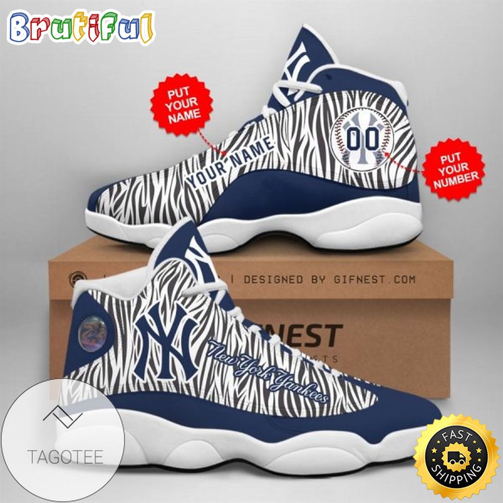 JWFancy New York Yankees AJ13 Sneakers Shoes For Men And Women