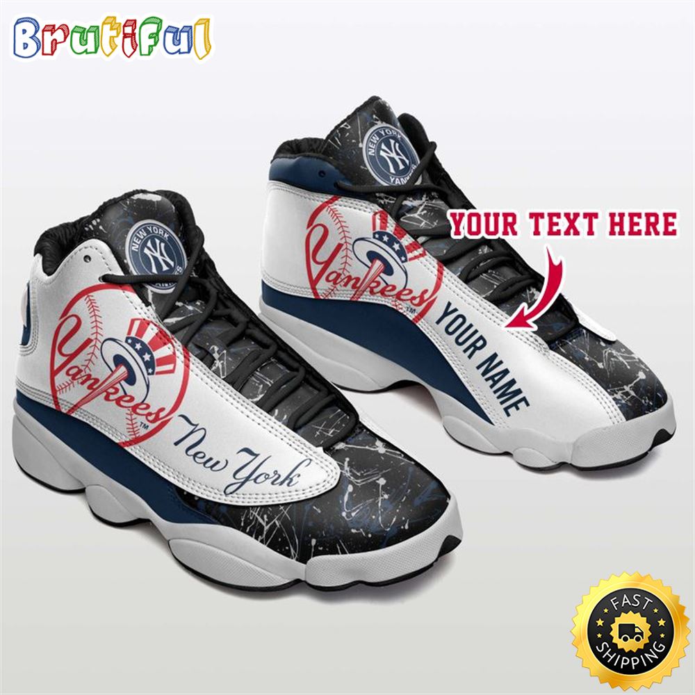 JWFancy New York Yankees AJ13 Sneakers Shoes For Men And Women