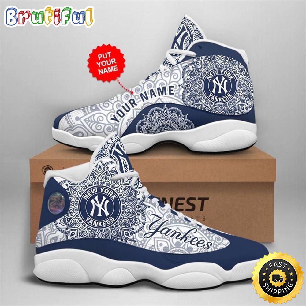 JWFancy New York Yankees AJ13 Sneakers Shoes For Men And Women