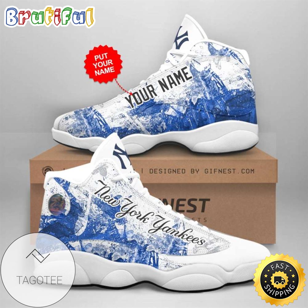 JWFancy New York Yankees AJ13 Sneakers Shoes For Men And Women