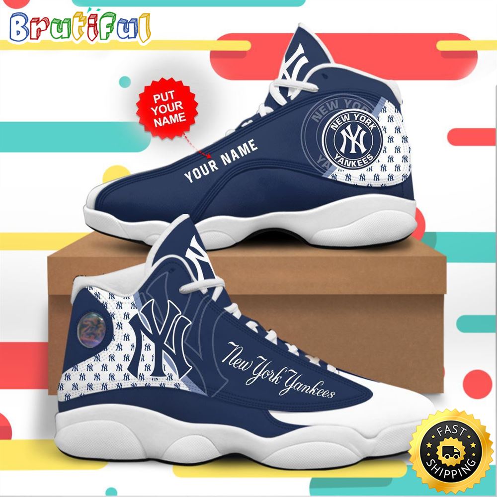 JWFancy New York Yankees AJ13 Sneakers Shoes For Men And Women