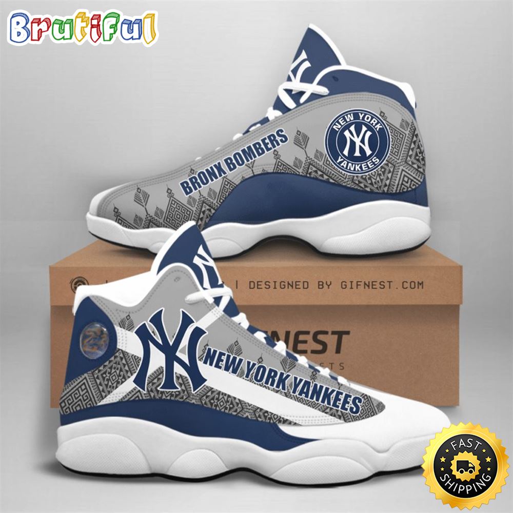 JWFancy New York Yankees AJ13 Sneakers Shoes For Men And Women