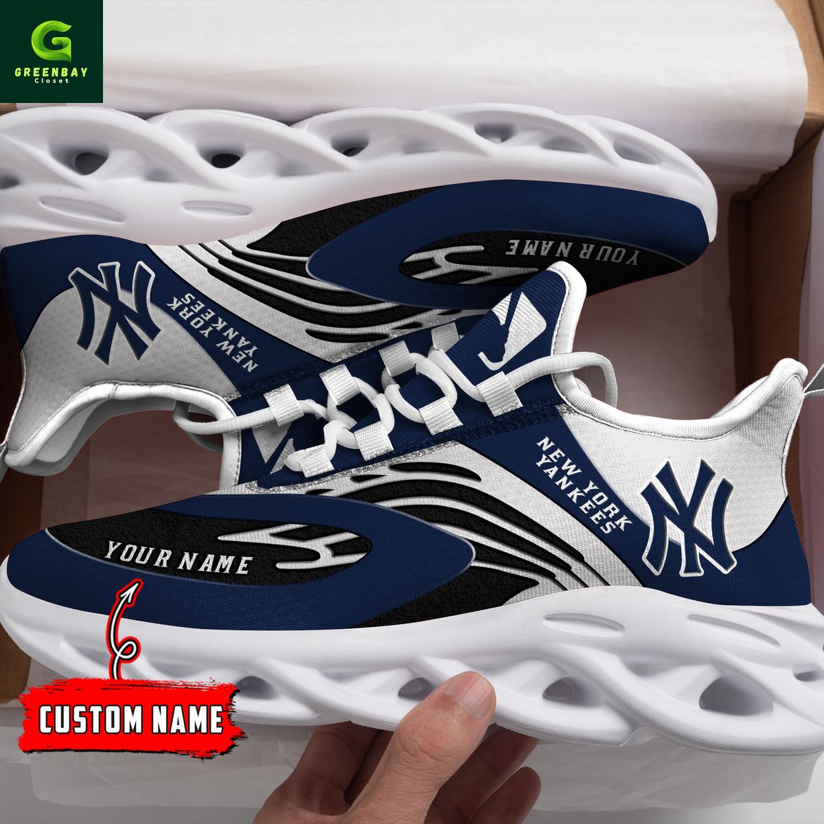 JWFancy New York Yankees Max Soul Shoes Sneakers For Men And Women