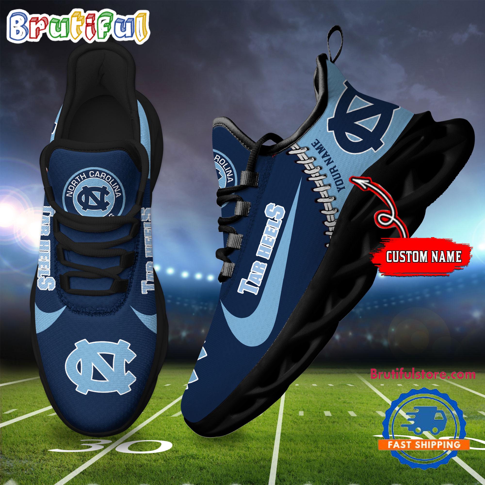 JWFancy North Carolina Tar Heels Max Soul Shoes Sneakers For Men And Women