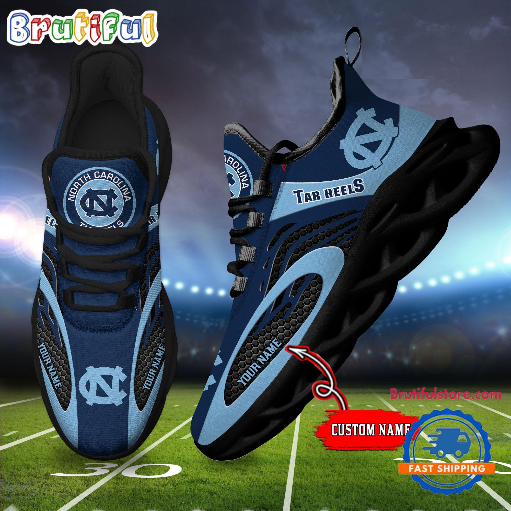 JWFancy North Carolina Tar Heels Max Soul Shoes Sneakers For Men And Women