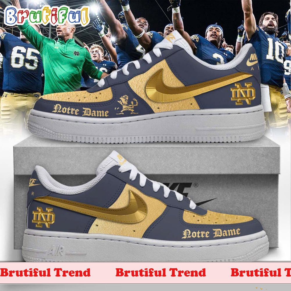 JWFancy Notre Dame Fighting Irish Air Low-Top Sneakers Shoes For Men And Women