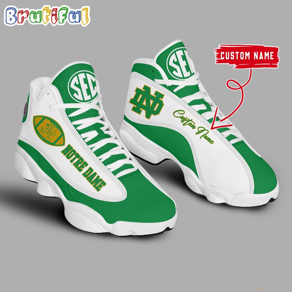 JWFancy Notre Dame Fighting Irish AJ13 Sneakers Shoes For Men And Women