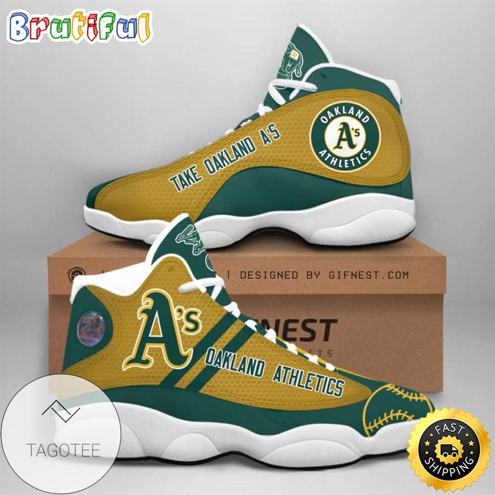 JWFancy Oakland Athletics AJ13 Sneakers Shoes For Men And Women