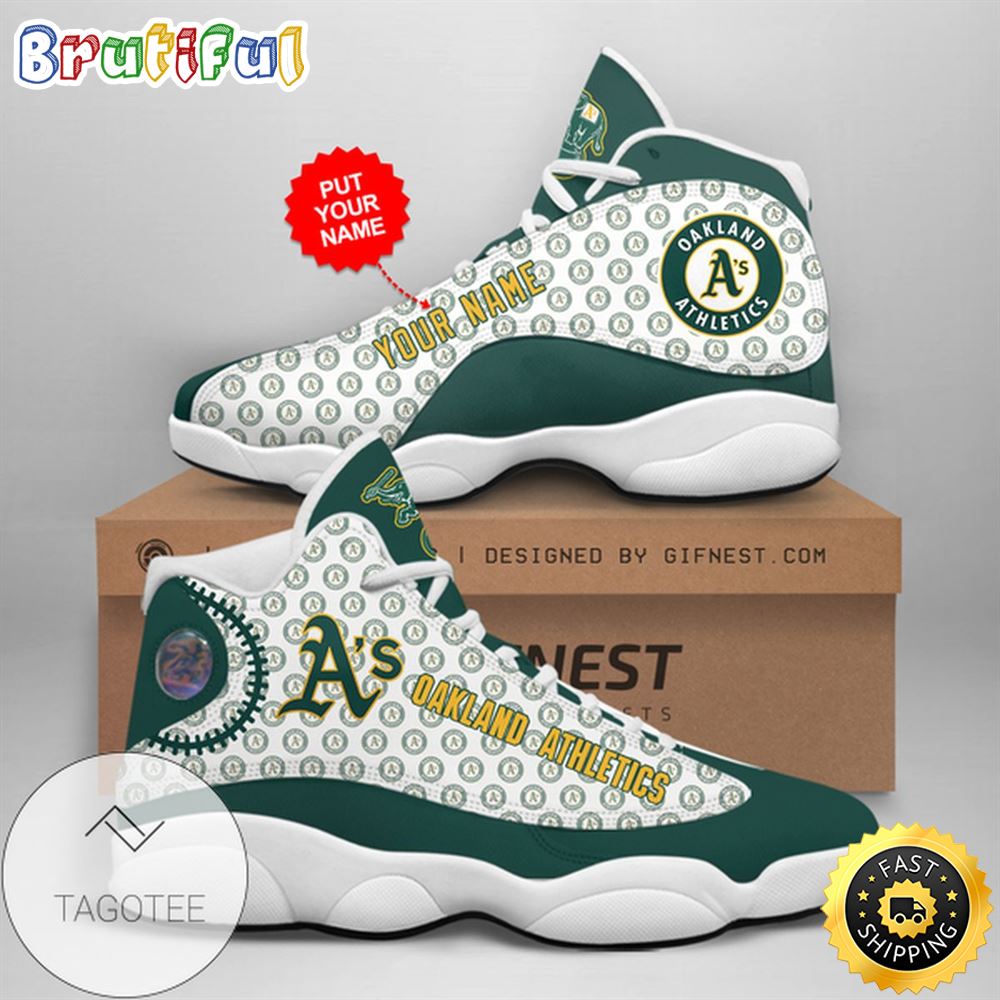JWFancy Oakland Athletics AJ13 Sneakers Shoes For Men And Women