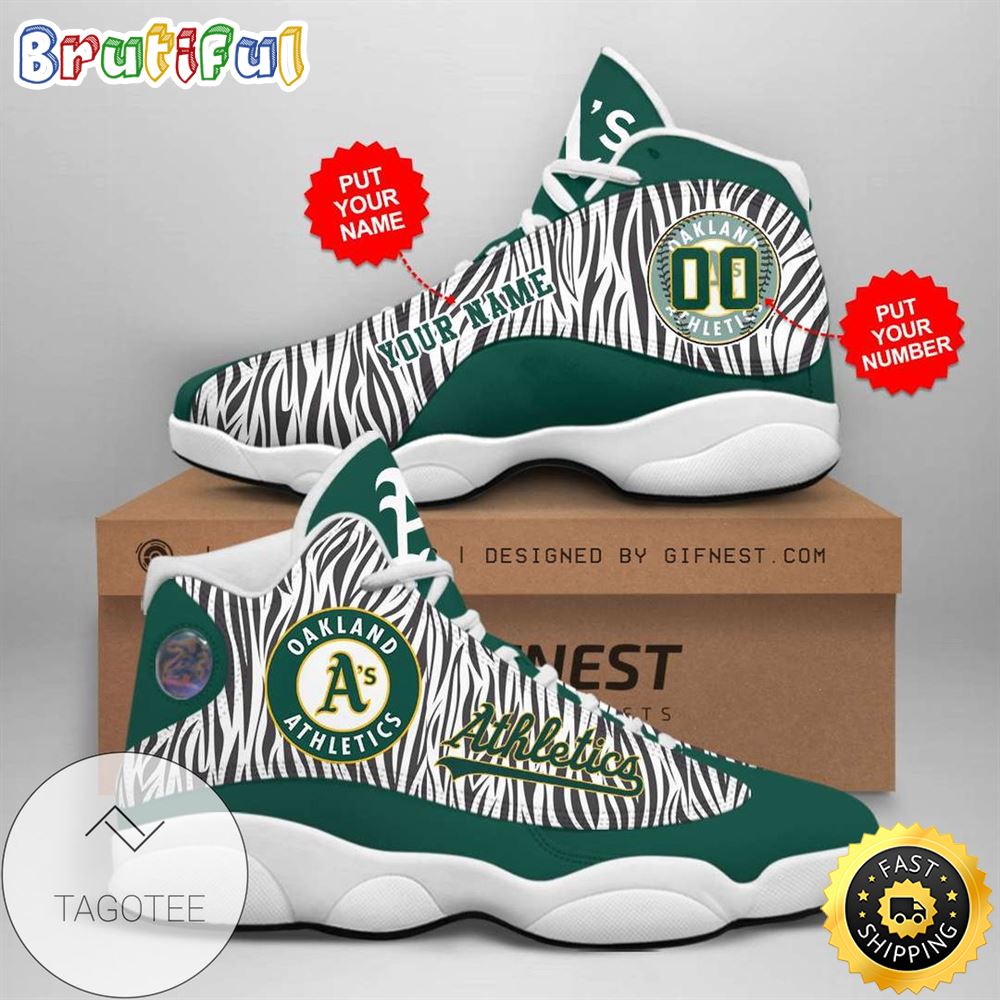 JWFancy Oakland Athletics AJ13 Sneakers Shoes For Men And Women