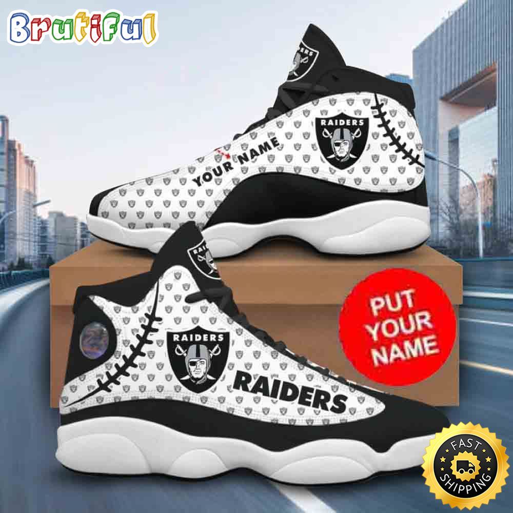 JWFancy Oakland Raiders AJ13 Sneakers Shoes For Men And Women