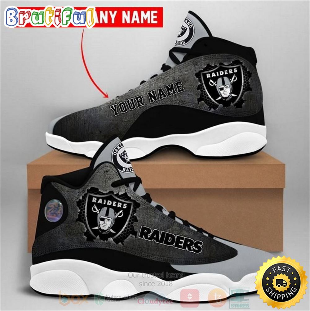 JWFancy Oakland Raiders AJ13 Sneakers Shoes For Men And Women