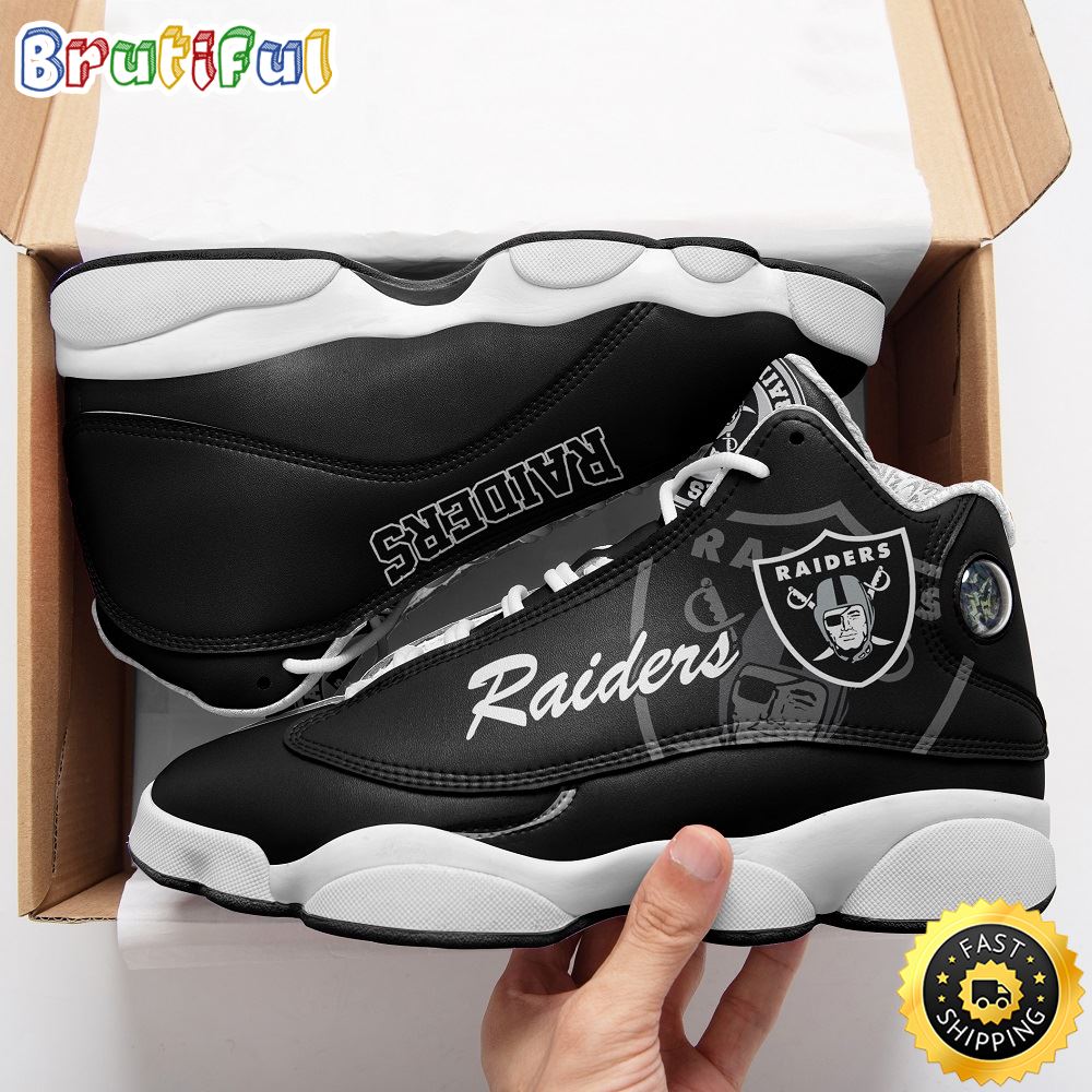 JWFancy Oakland Raiders AJ13 Sneakers Shoes For Men And Women