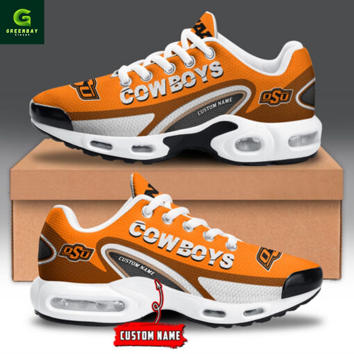 JWFancy Oklahoma State Cowboys TN Shoes Sneakers For Men And Women