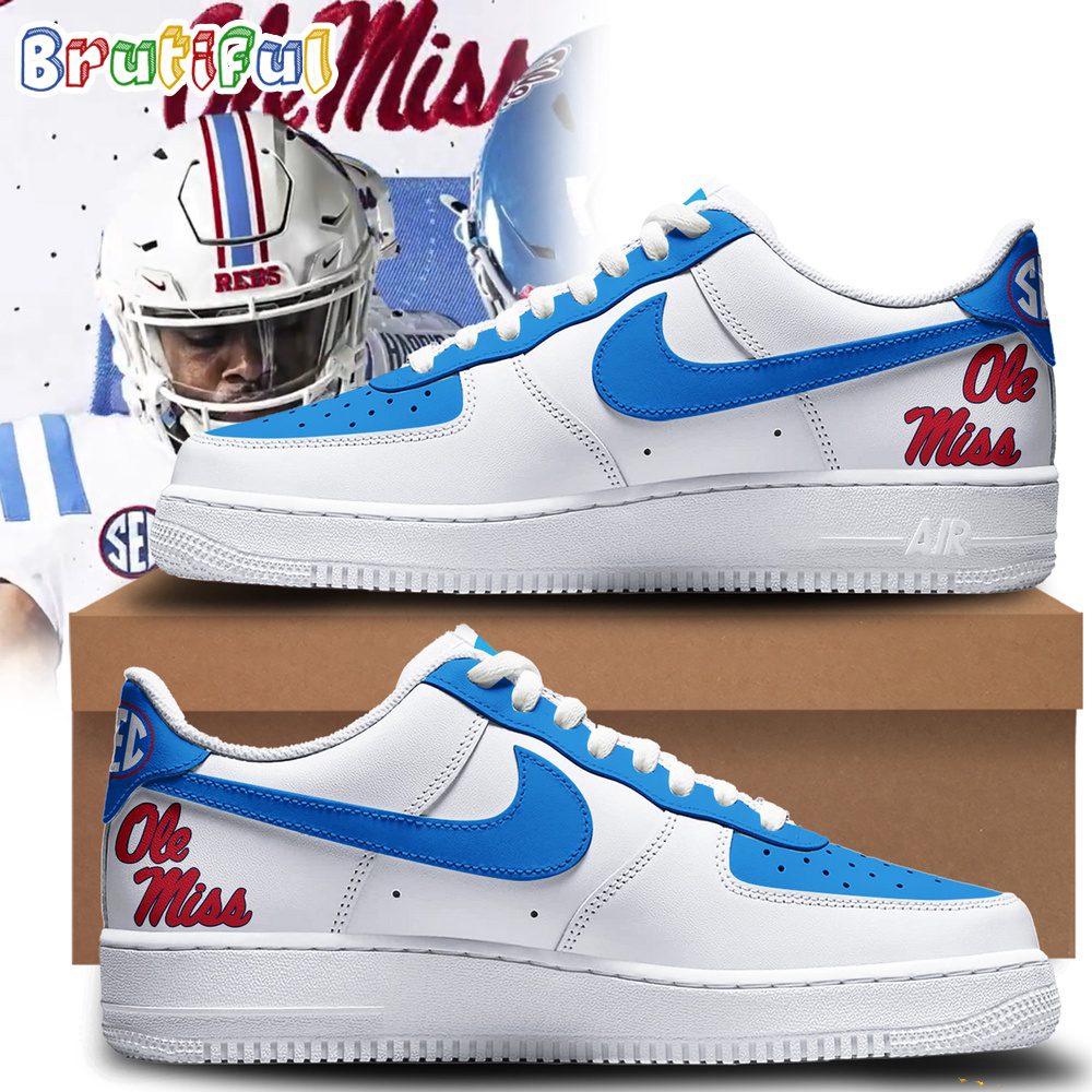 JWFancy Ole Miss Rebels Air Low-Top Sneakers Shoes For Men And Women