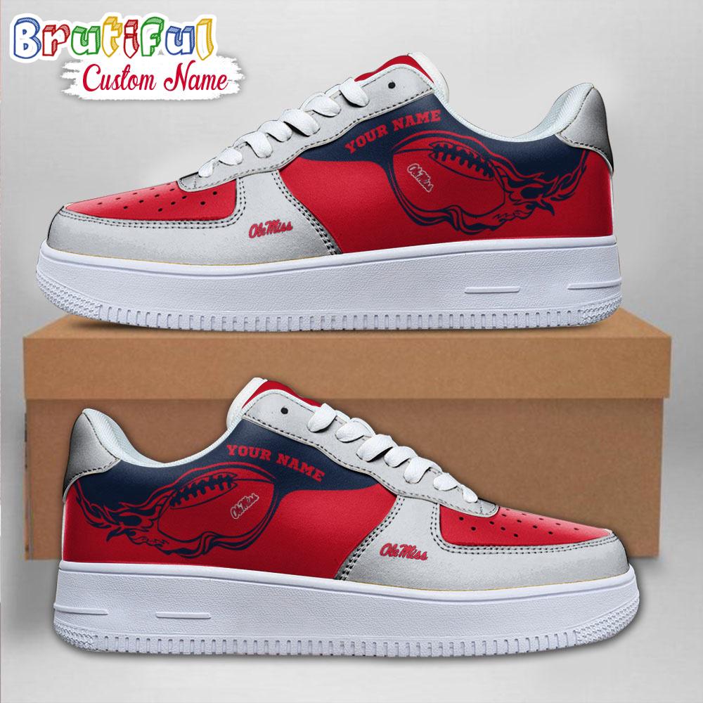 JWFancy Ole Miss Rebels Air Low-Top Sneakers Shoes For Men And Women