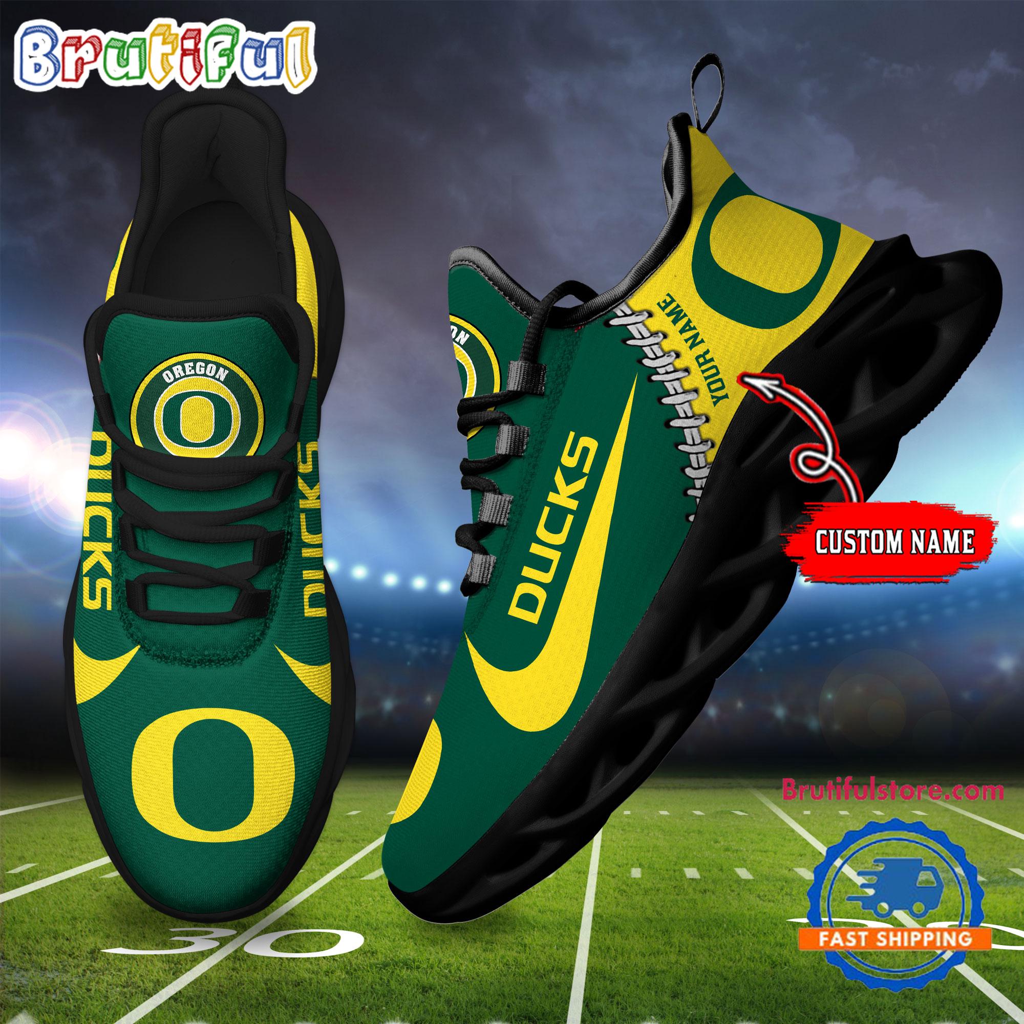 JWFancy Oregon Ducks Max Soul Shoes Sneakers For Men And Women