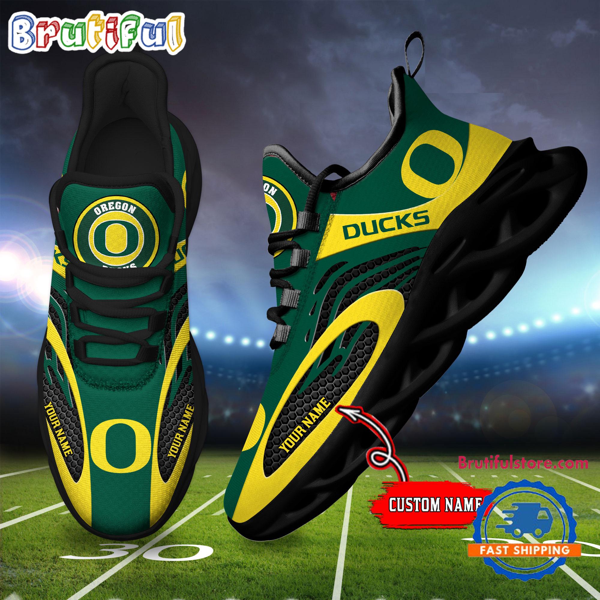 JWFancy Oregon Ducks Max Soul Shoes Sneakers For Men And Women