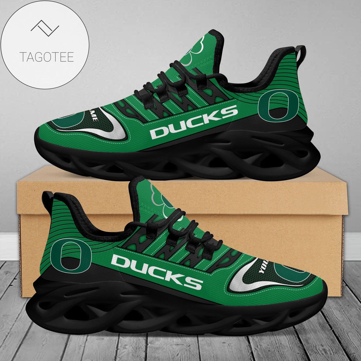 JWFancy Oregon Ducks Max Soul Shoes Sneakers For Men And Women