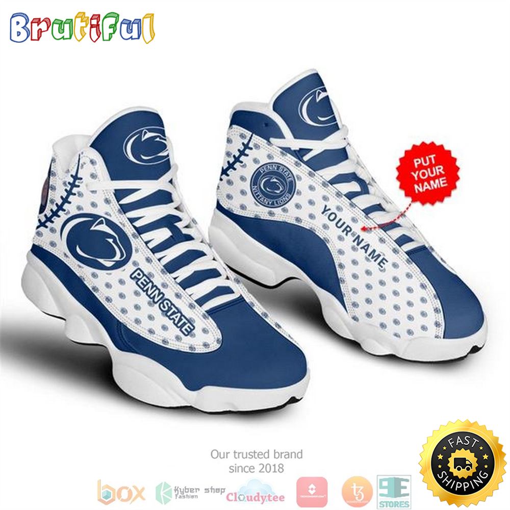 JWFancy Penn State Nittany Lions AJ13 Sneakers Shoes For Men And Women