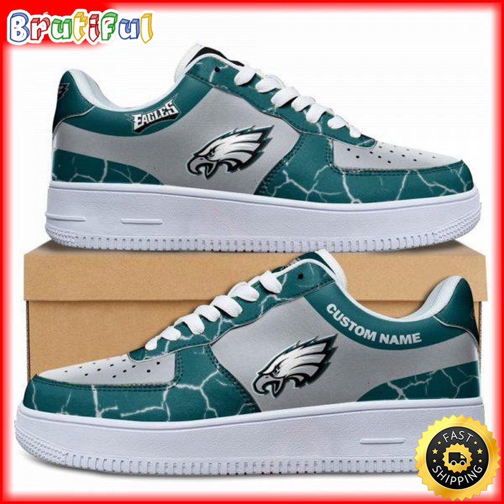 JWFancy Philadelphia Eagles Air Low-Top Sneakers Shoes For Men And Women
