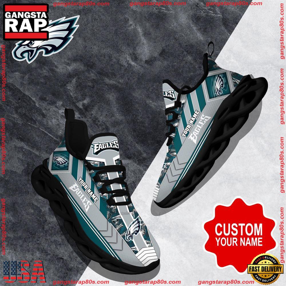 JWFancy Philadelphia Eagles Max Soul Shoes Sneakers For Men And Women