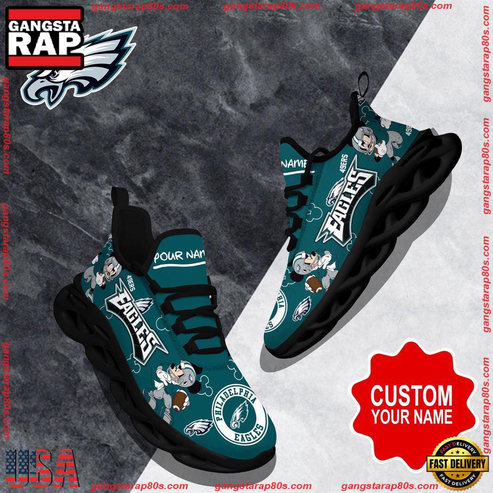 JWFancy Philadelphia Eagles Max Soul Shoes Sneakers For Men And Women