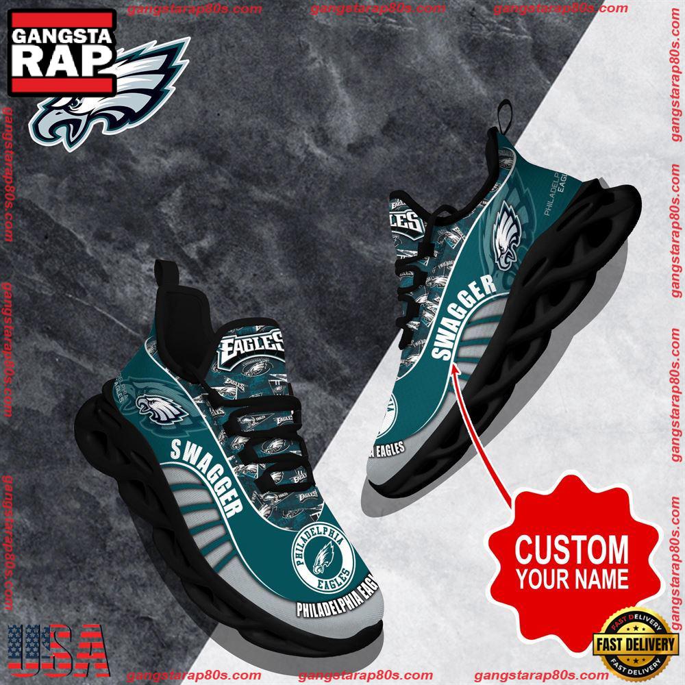 JWFancy Philadelphia Eagles Max Soul Shoes Sneakers For Men And Women