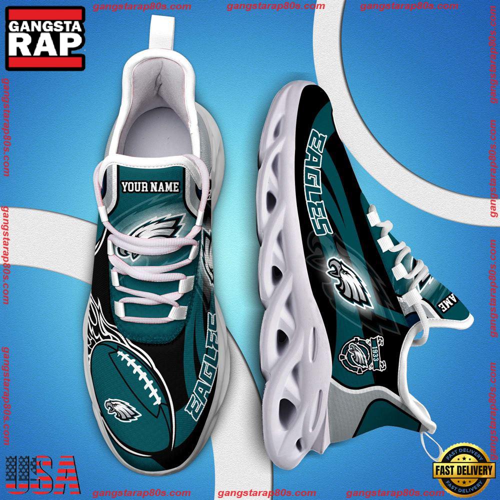 JWFancy Philadelphia Eagles Max Soul Shoes Sneakers For Men And Women