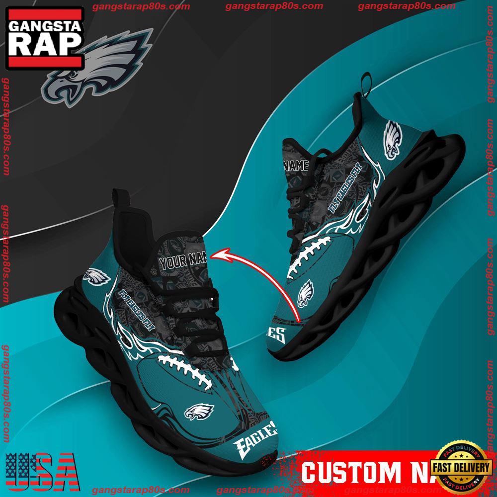 JWFancy Philadelphia Eagles Max Soul Shoes Sneakers For Men And Women