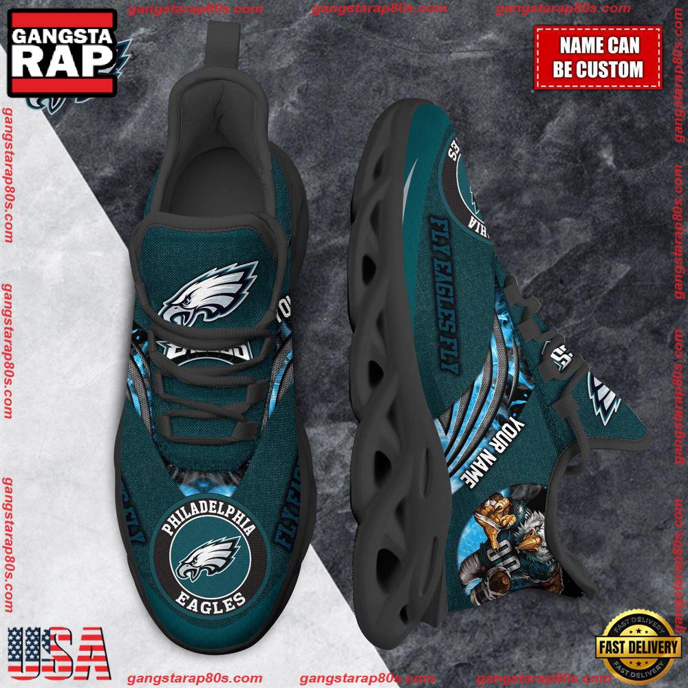 JWFancy Philadelphia Eagles Max Soul Shoes Sneakers For Men And Women