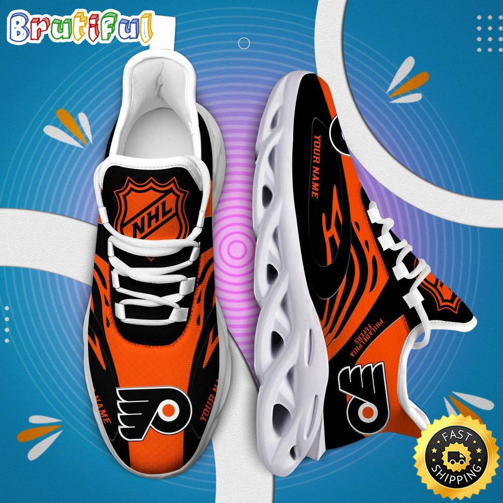 JWFancy Philadelphia Flyers Max Soul Shoes Sneakers For Men And Women