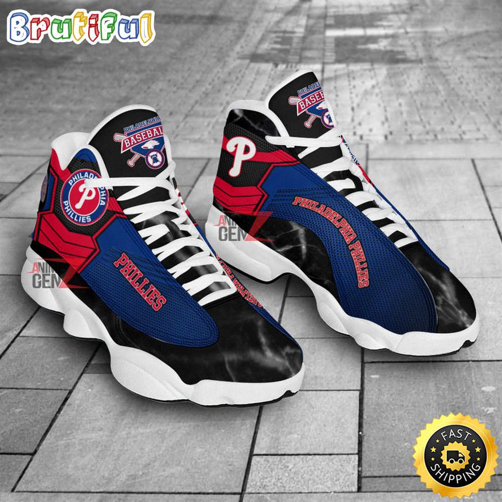JWFancy Philadelphia Phillies AJ13 Sneakers Shoes For Men And Women