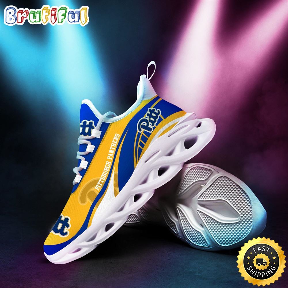 JWFancy Pittsburgh Panthers Max Soul Shoes Sneakers For Men And Women