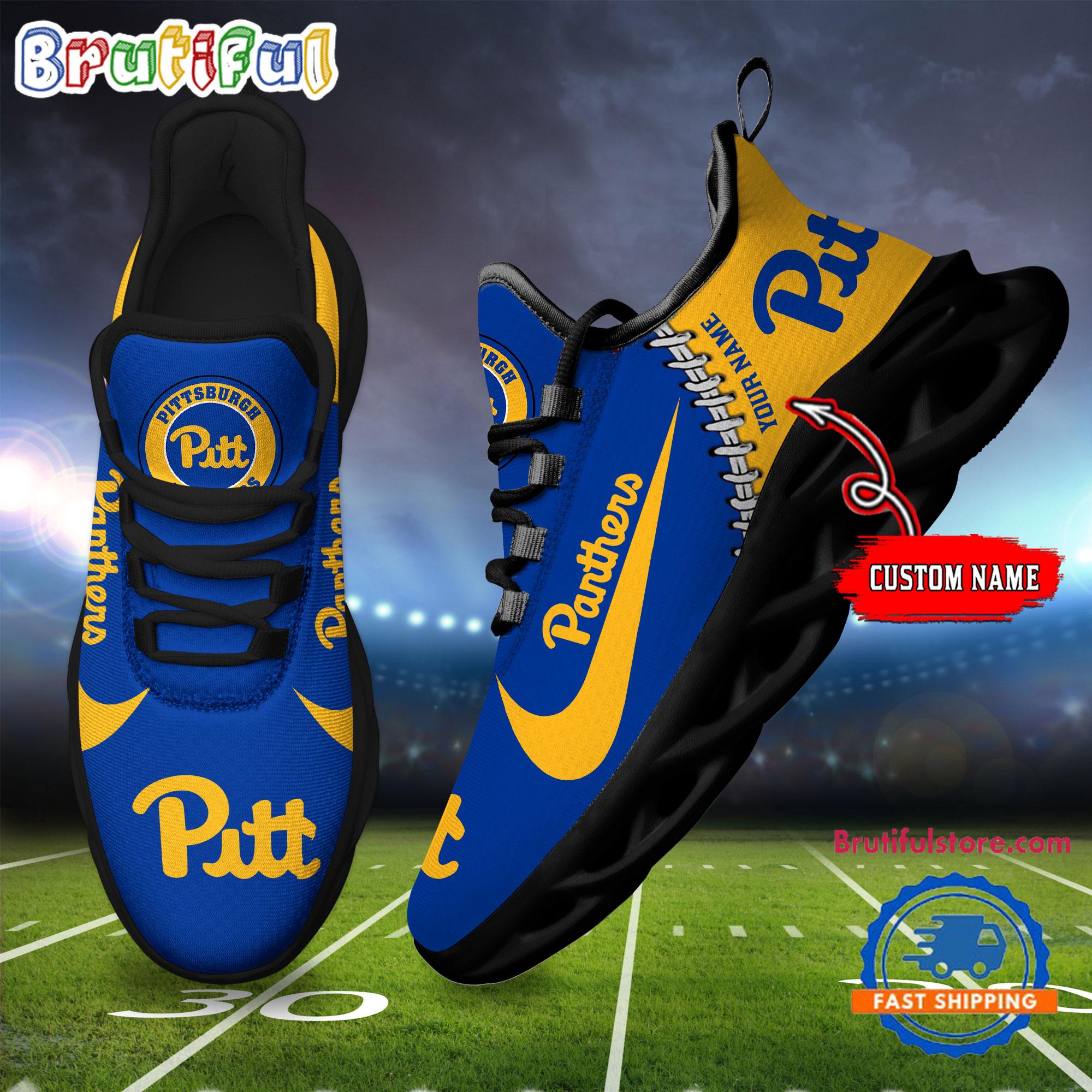 JWFancy Pittsburgh Panthers Max Soul Shoes Sneakers For Men And Women
